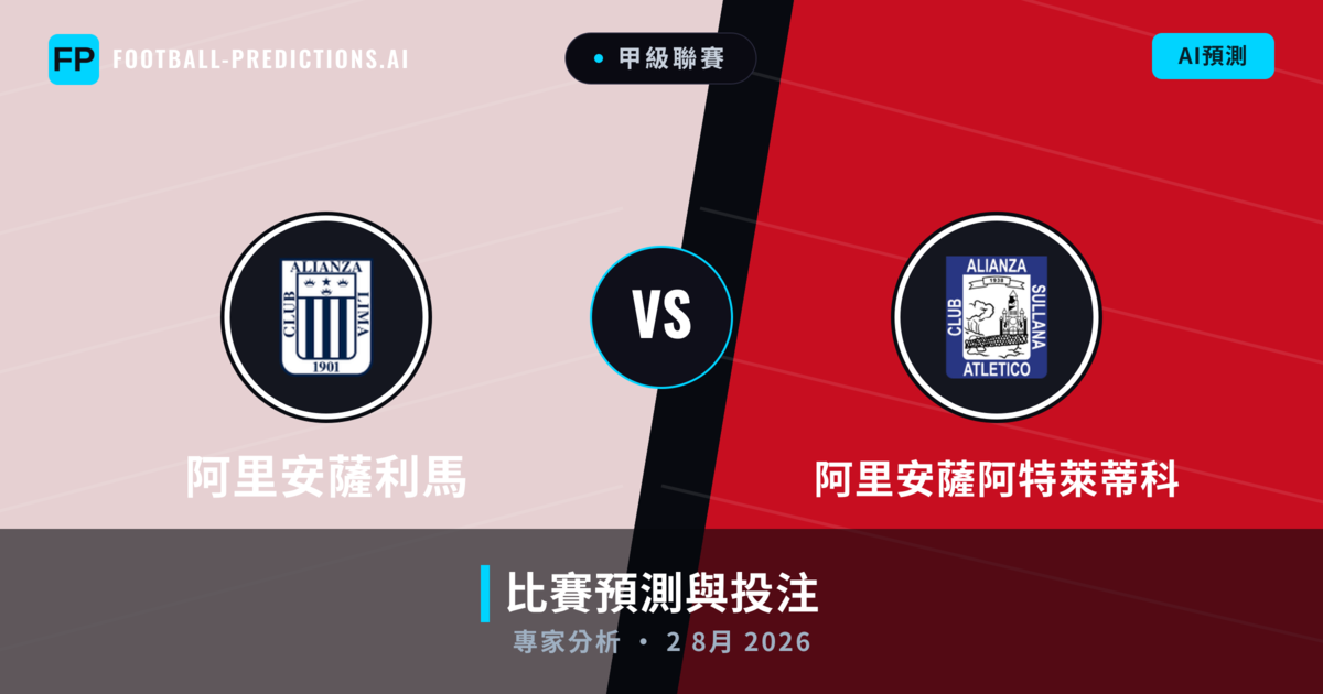 阿里安薩利馬 vs 阿里安薩阿特萊蒂科 — 比赛预测和前瞻