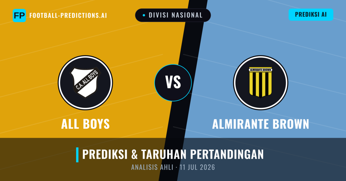 All Boys vs Almirante Brown — prediksi dan pratinjau pertandingan