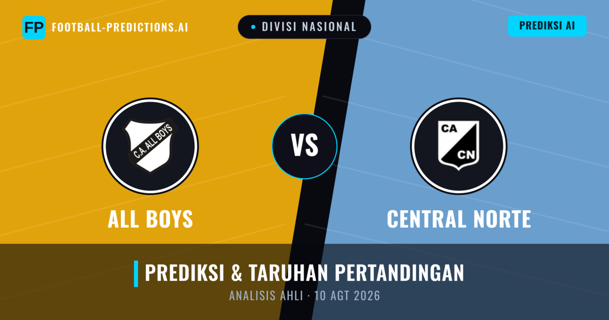 All Boys vs Central Norte — prediksi dan pratinjau pertandingan