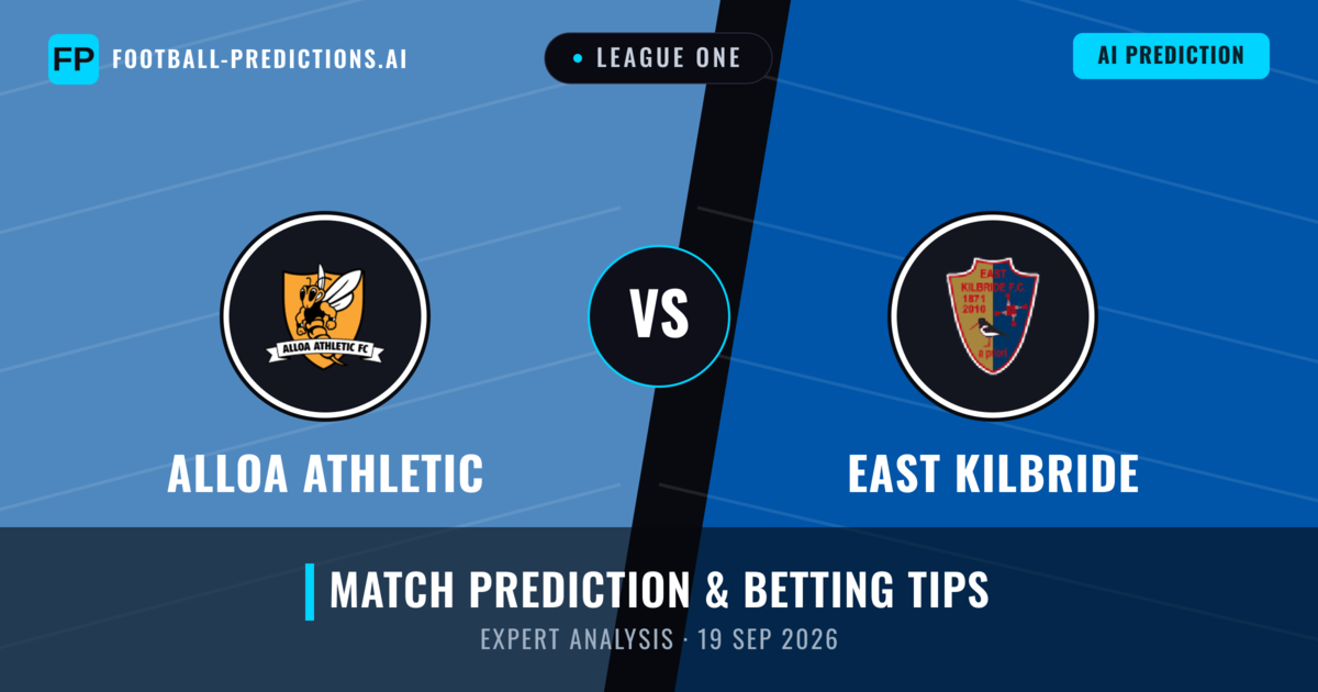 Alloa Athletic vs East Kilbride — match prediction & preview