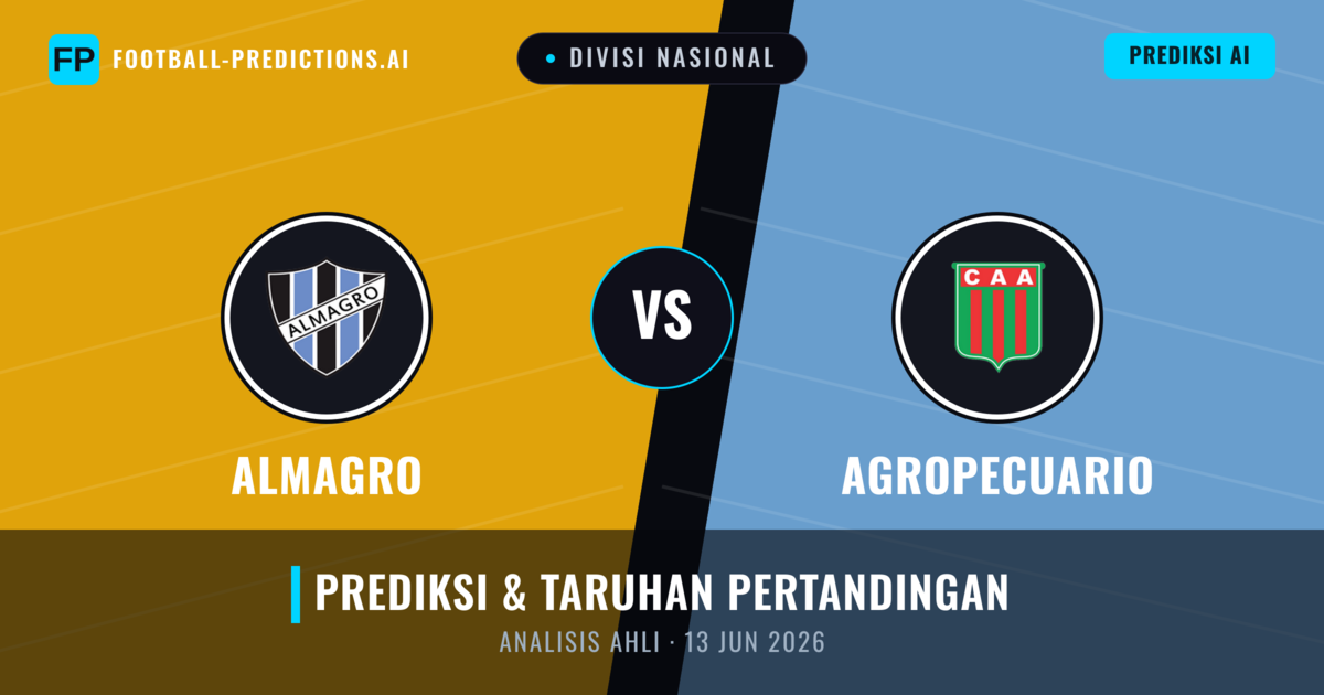 Almagro vs Agropecuario — prediksi dan pratinjau pertandingan