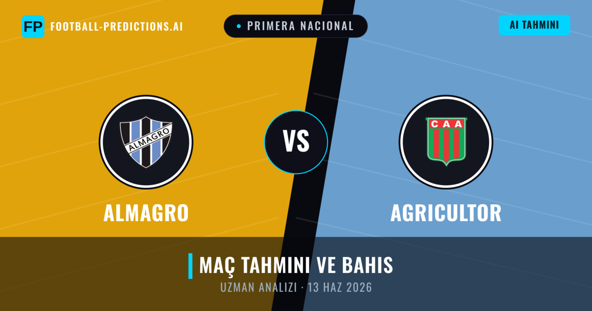 Almagro - Agricultor — maç tahmini ve önizleme