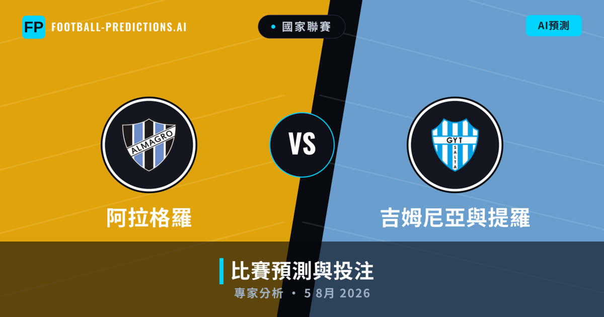 阿拉格羅 vs 吉姆尼亞與提羅 — 比赛预测和前瞻