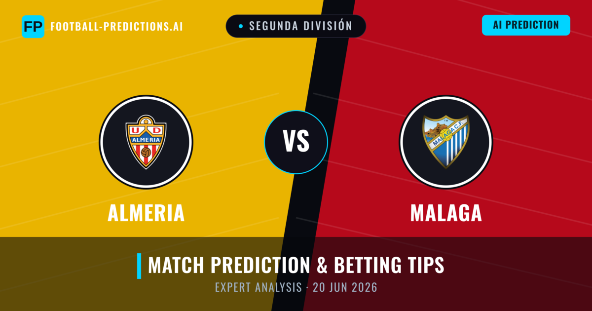 Almeria vs Malaga — match prediction & preview
