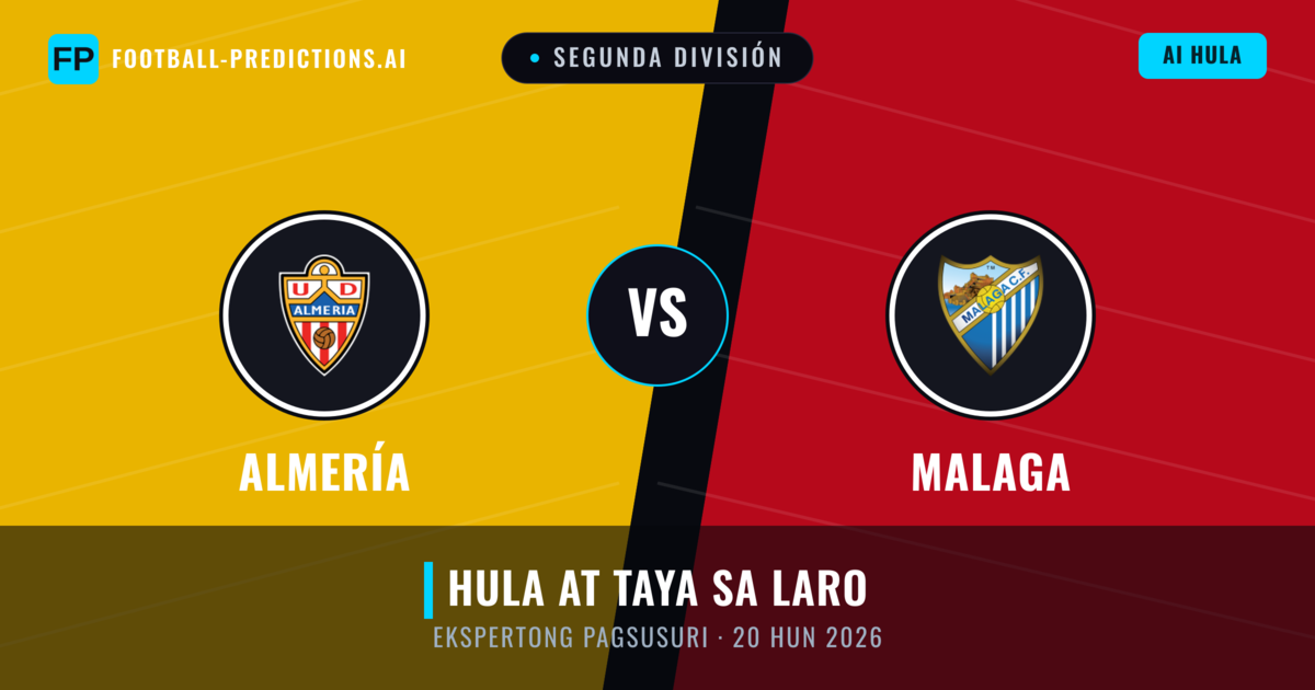Almería vs Malaga — hula at preview ng laban