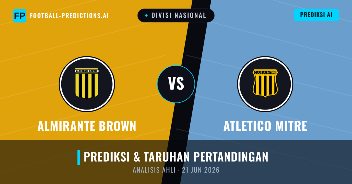 Almirante Brown vs Atletico Mitre — prediksi dan pratinjau pertandingan