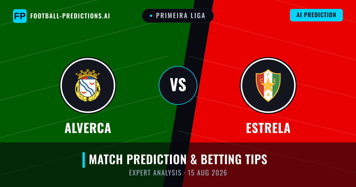 Alverca vs Estrela — match prediction & preview