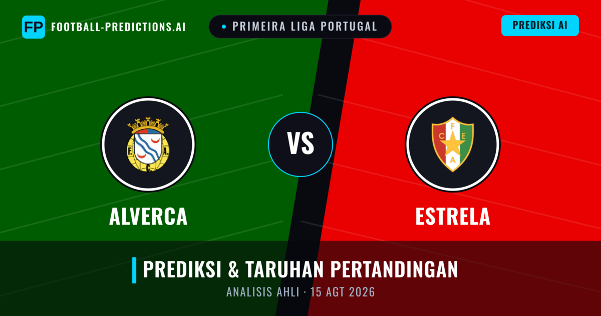 Alverca vs Estrela — prediksi dan pratinjau pertandingan