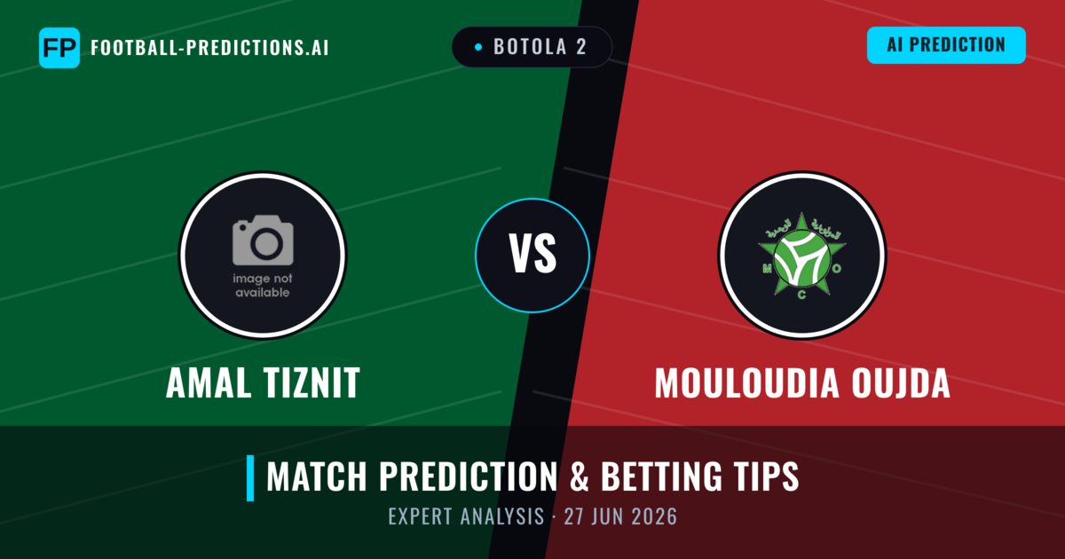 Amal Tiznit vs Mouloudia Oujda — match prediction & preview