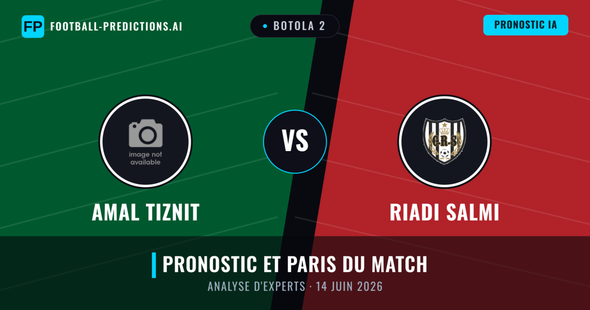 Amal Tiznit vs Riadi Salmi — pronostic et avant-match