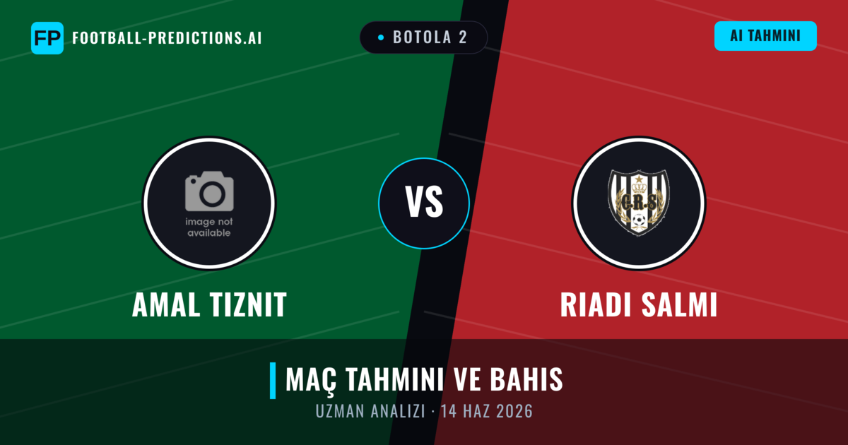 Amal Tiznit - Riadi Salmi — maç tahmini ve önizleme