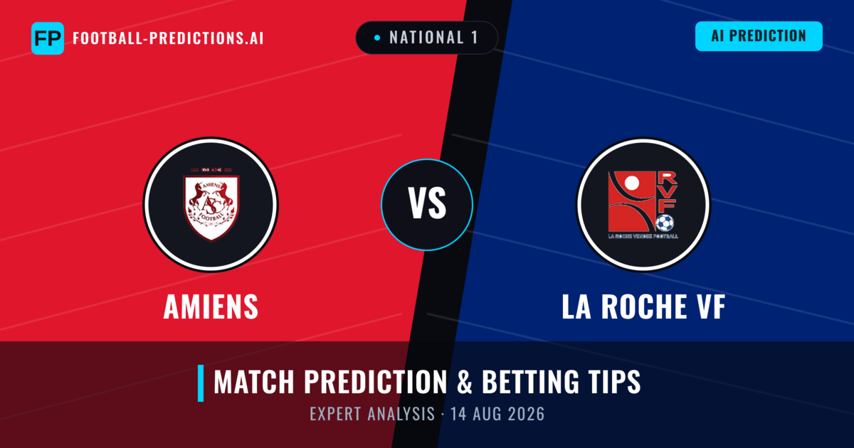 Amiens vs La Roche VF — match prediction & preview