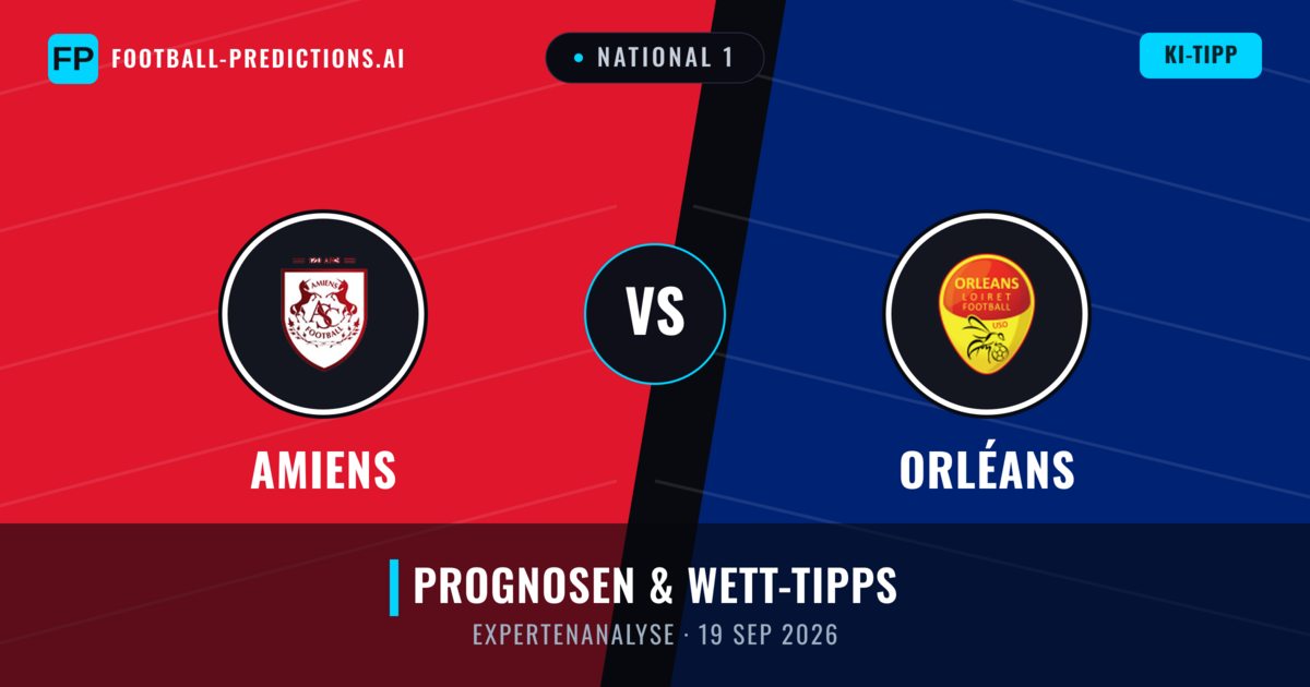 Amiens vs Orléans — Prognose und Spielvorschau