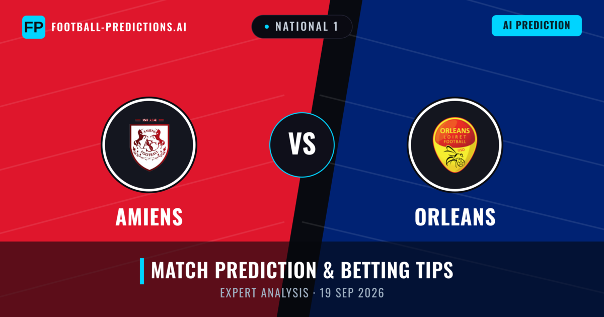 Amiens vs Orleans — match prediction & preview