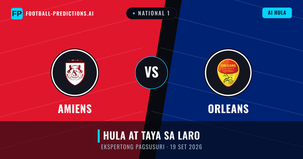 Amiens vs Orleans — hula at preview ng laban