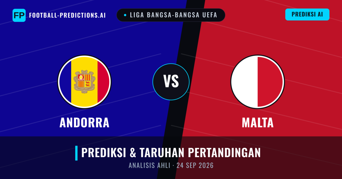 Andorra vs Malta — prediksi dan pratinjau pertandingan