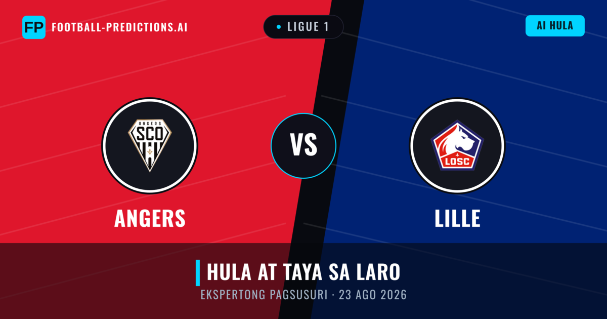 Angers vs Lille — hula at preview ng laban