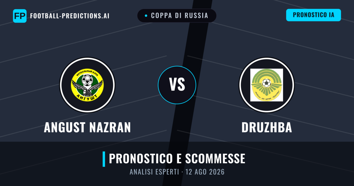 Angust Nazran vs Druzhba — pronostico e anteprima del match