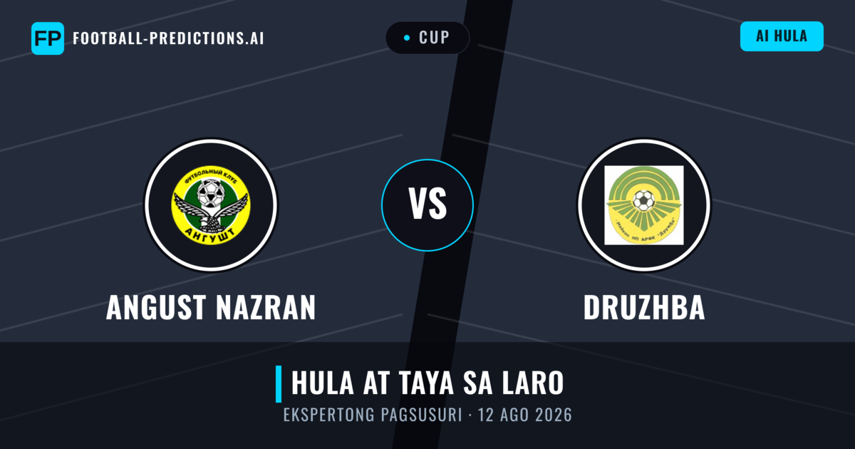 Angust Nazran vs Druzhba — hula at preview ng laban