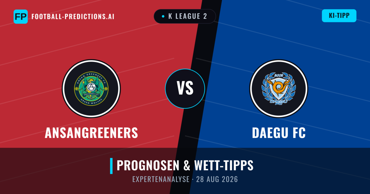 Ansangreeners vs Daegu FC — Prognose und Spielvorschau
