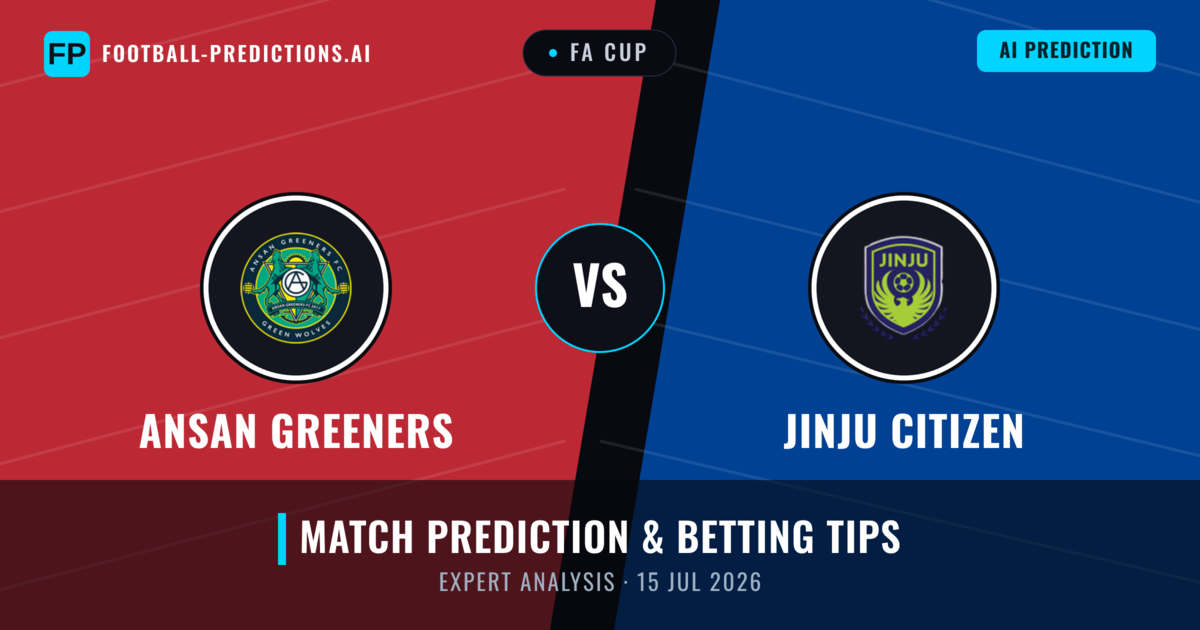 Ansan Greeners vs Jinju Citizen — match prediction & preview