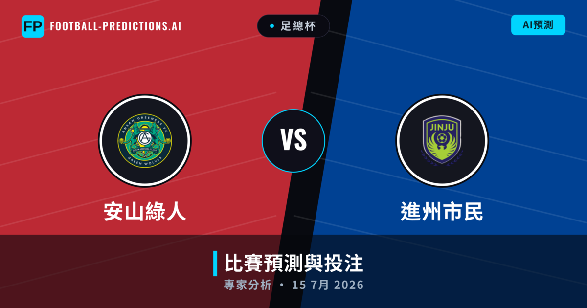 安山綠人 vs 進州市民 — 比赛预测和前瞻
