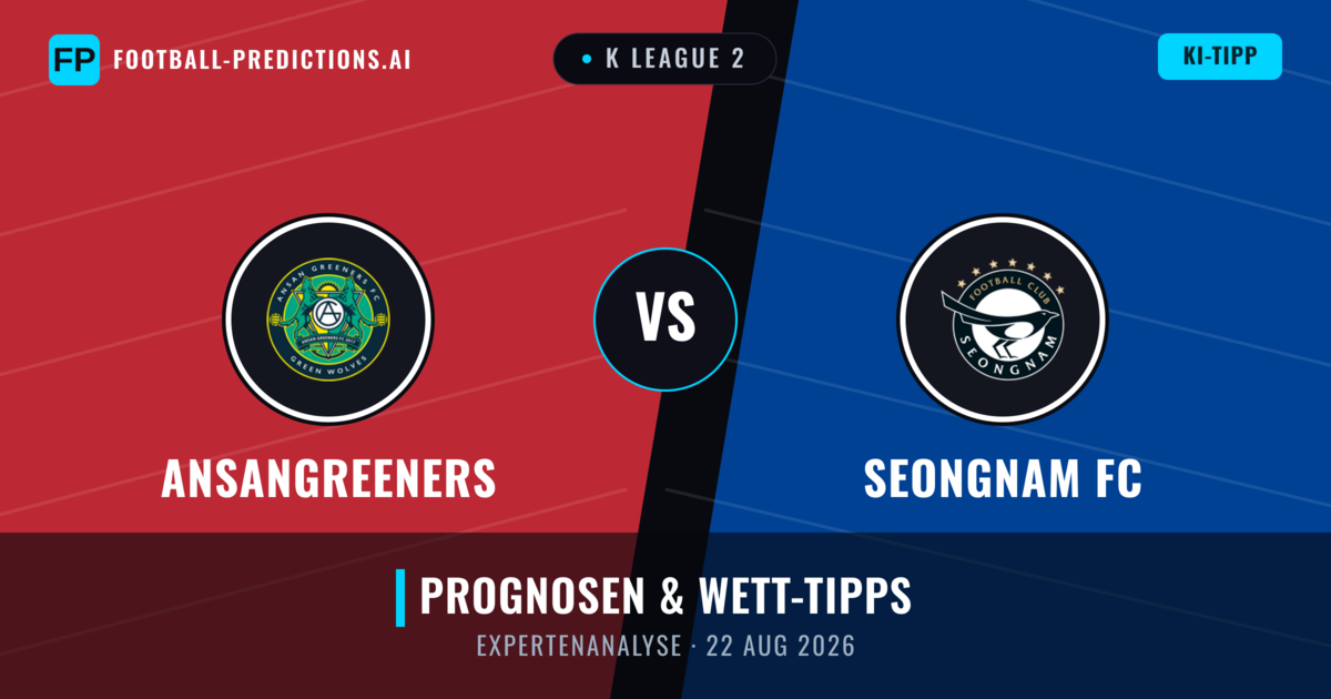 Ansangreeners vs Seongnam FC — Prognose und Spielvorschau