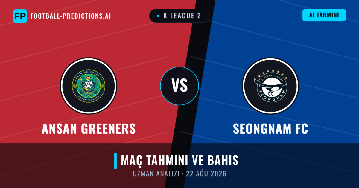 Ansan Greeners - Seongnam FC — maç tahmini ve önizleme