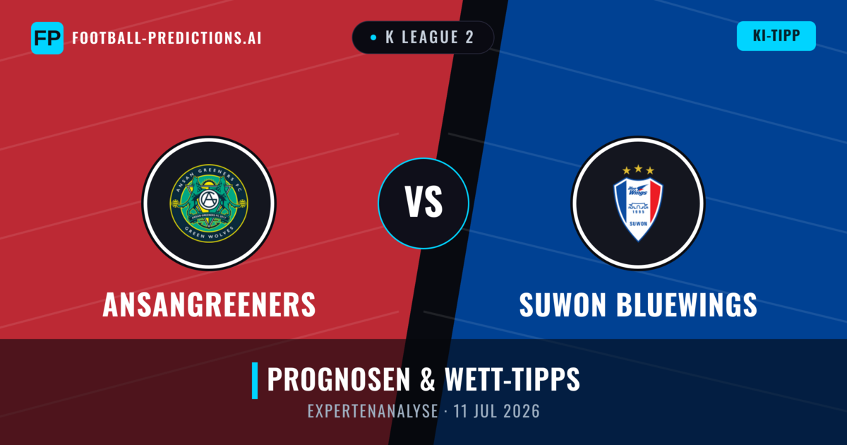 Ansangreeners vs Suwon Bluewings — Prognose und Spielvorschau