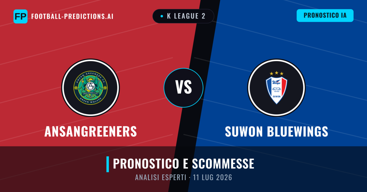 Ansangreeners vs Suwon Bluewings — pronostico e anteprima del match