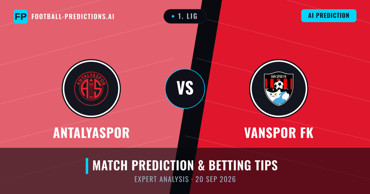 Antalyaspor vs Vanspor FK — match prediction & preview