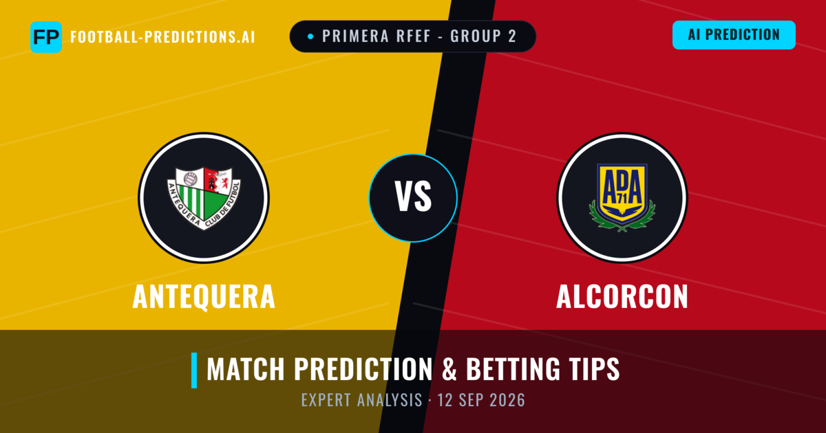 Antequera vs Alcorcon — match prediction & preview