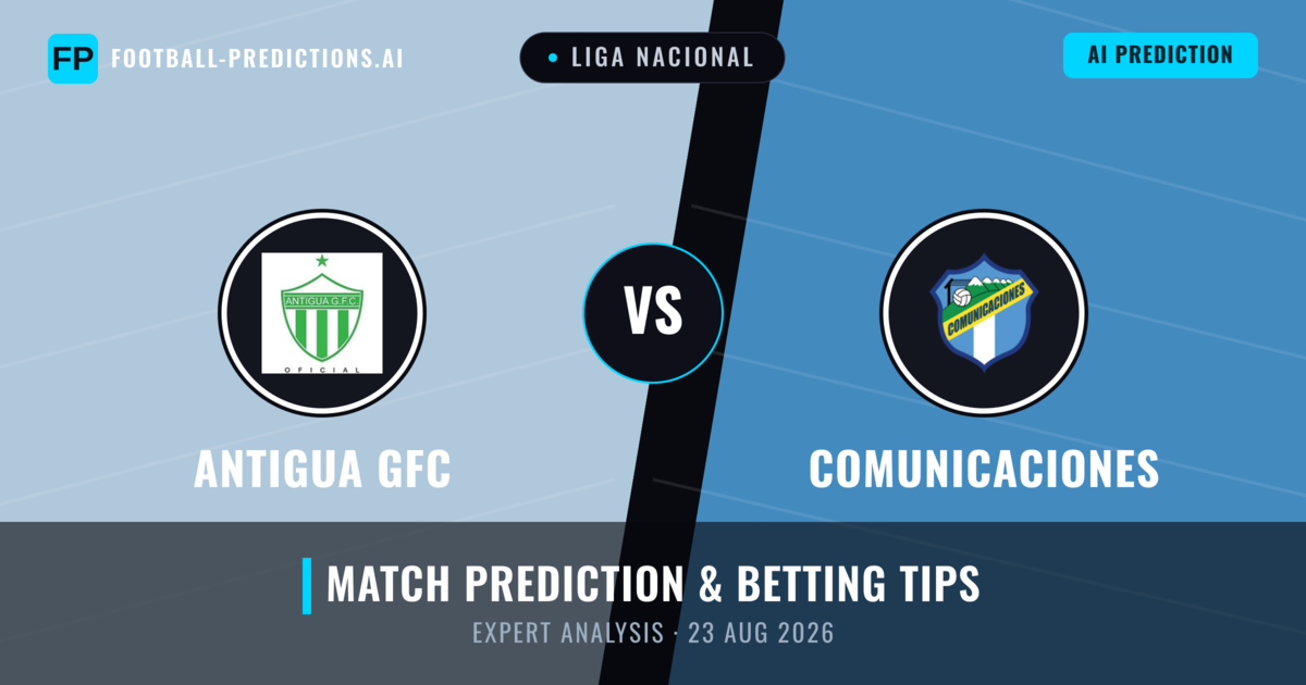 Antigua GFC vs Comunicaciones — match prediction & preview