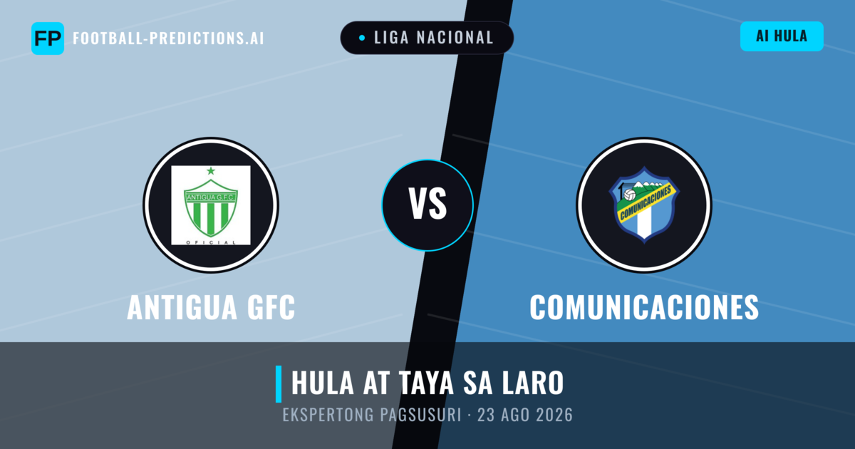 Antigua GFC vs Comunicaciones — hula at preview ng laban