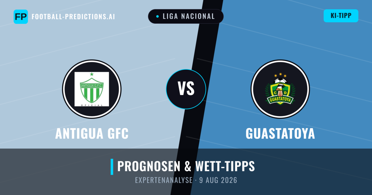 Antigua GFC vs Guastatoya — Prognose und Spielvorschau
