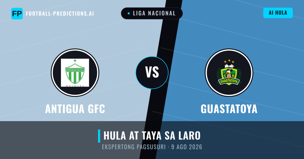 Antigua GFC vs Guastatoya — hula at preview ng laban
