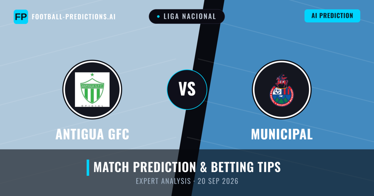 Antigua GFC vs Municipal — match prediction & preview