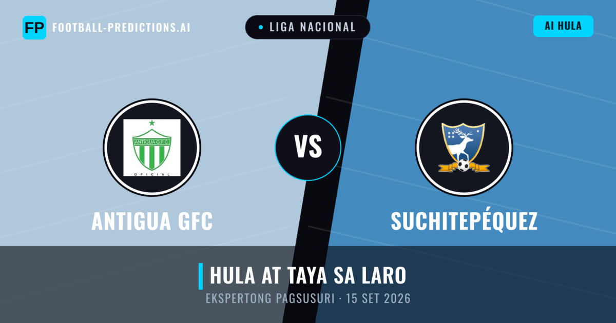 Antigua GFC vs Suchitepéquez — hula at preview ng laban