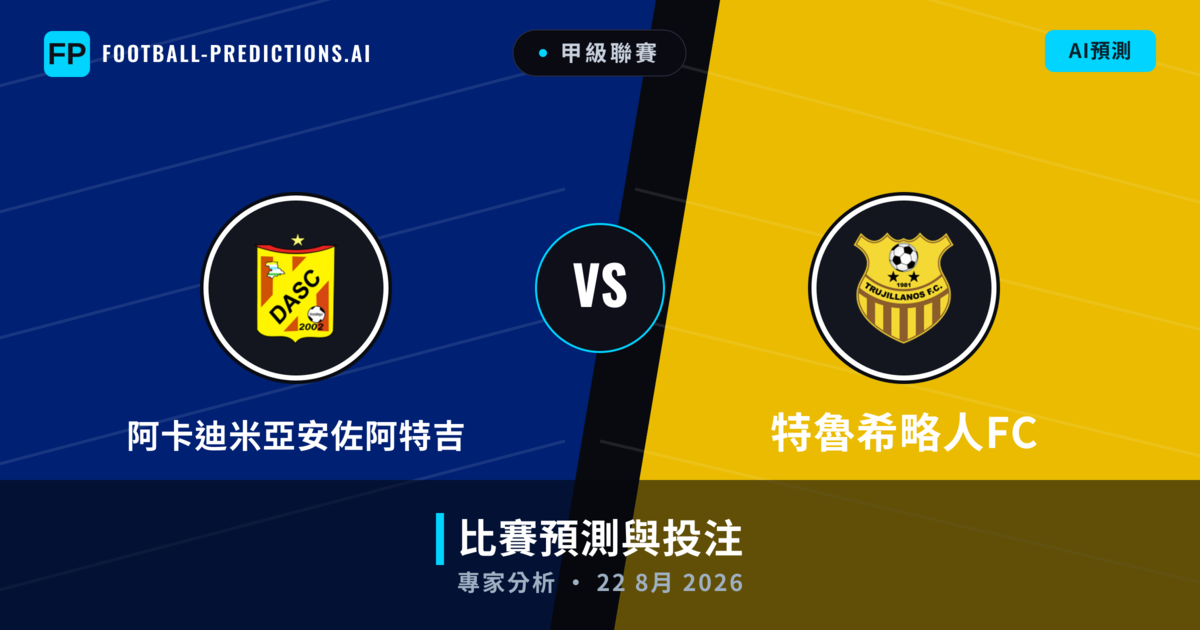 阿卡迪米亞安佐阿特吉 vs 特魯希略人FC — 比赛预测和前瞻