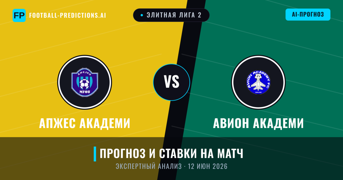 АПЖЕС Академи – Авион Академи — прогноз и превью матча