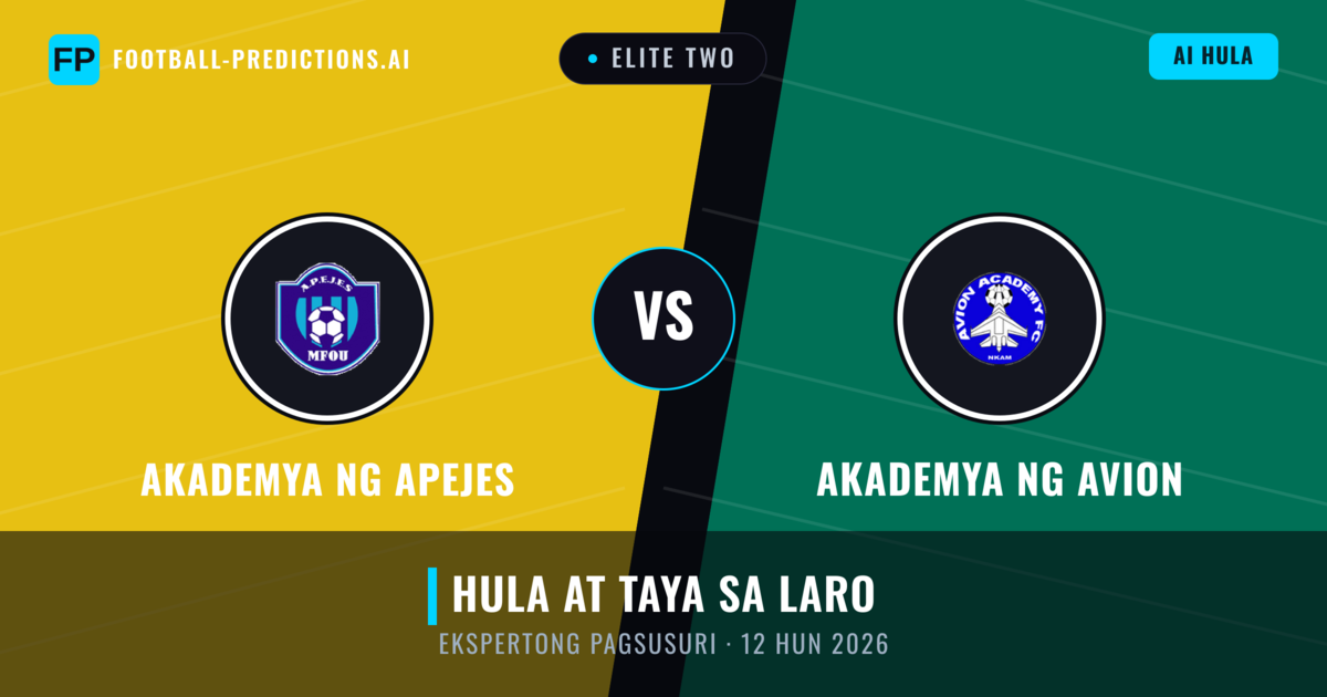 Akademya ng APEJES vs Akademya ng Avion — hula at preview ng laban