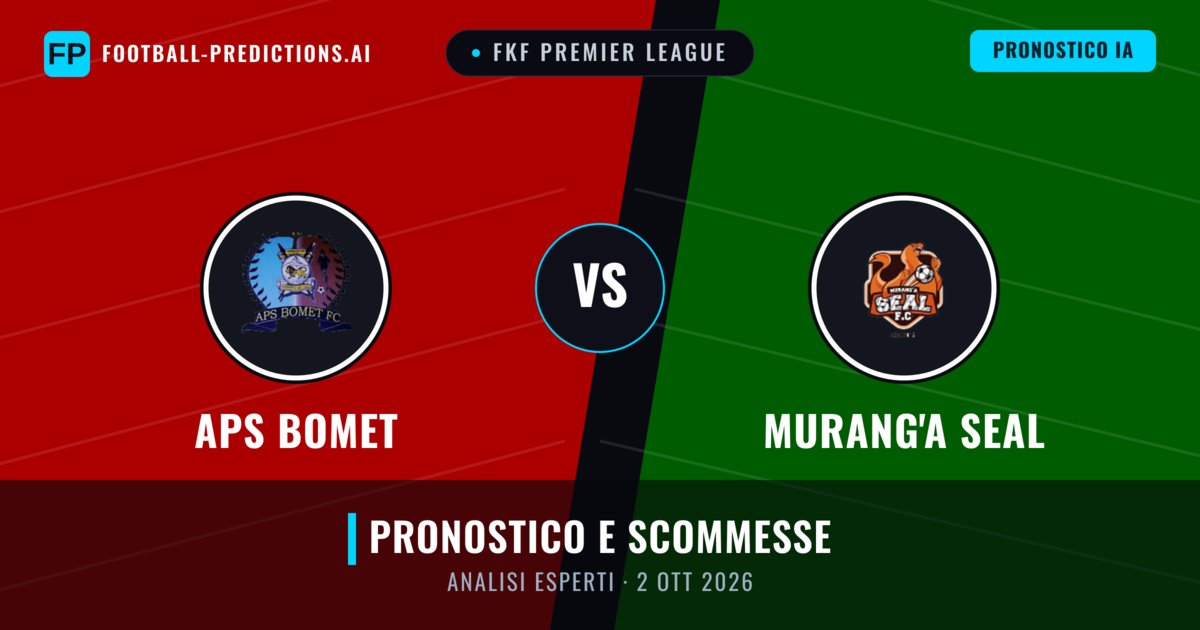 APS Bomet vs Murang'a SEAL — pronostico e anteprima del match