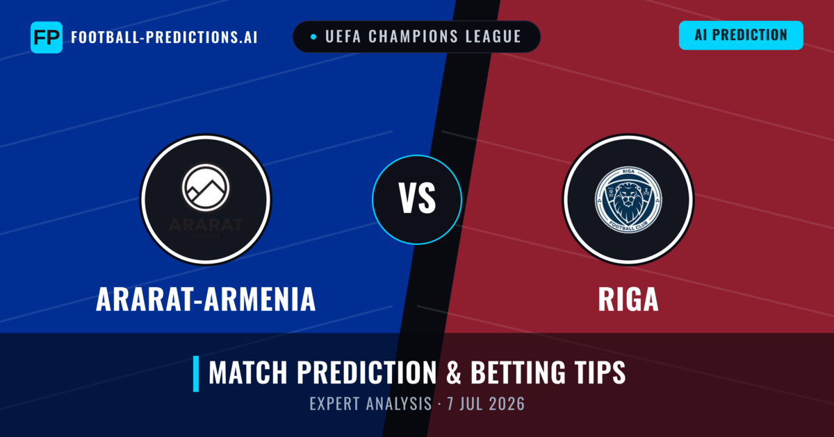 Ararat-Armenia vs Riga — match prediction & preview