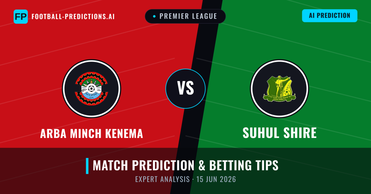 Arba Minch Kenema vs Suhul Shire — match prediction & preview