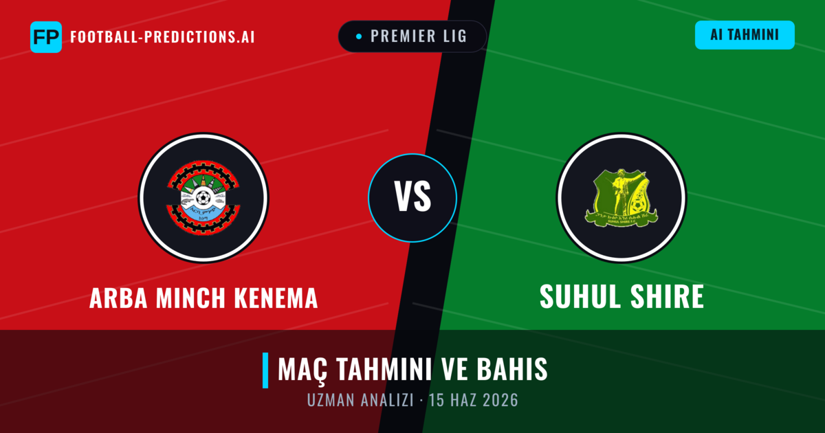 Arba Minch Kenema - Suhul Shire — maç tahmini ve önizleme