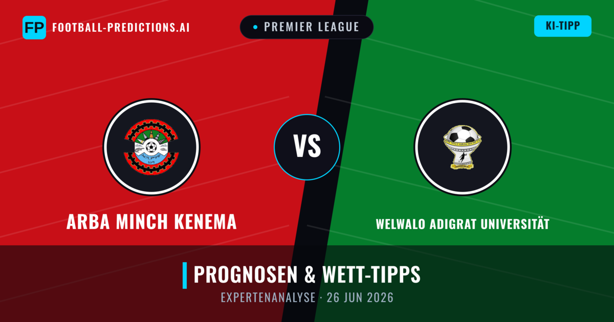 Arba Minch Kenema vs Welwalo Adigrat Universität — Prognose und Spielvorschau