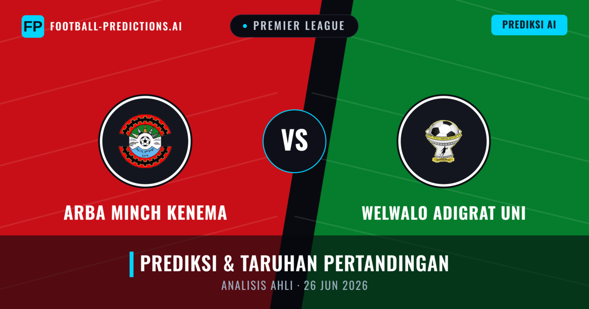 Arba Minch Kenema vs Welwalo Adigrat Uni — prediksi dan pratinjau pertandingan