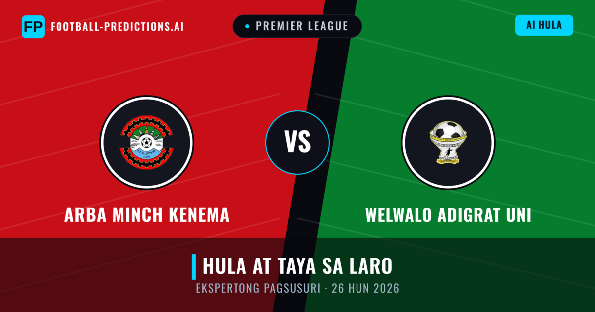 Arba Minch Kenema vs Welwalo Adigrat Uni — hula at preview ng laban