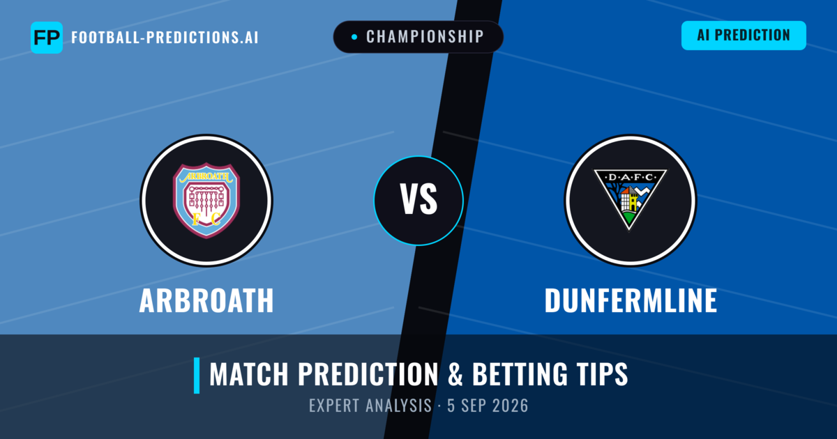 Arbroath vs Dunfermline — match prediction & preview