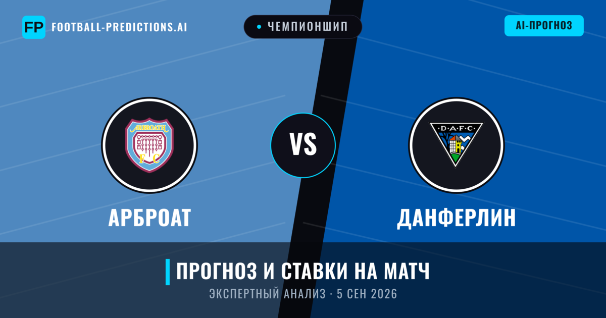 Арброат – Данферлин — прогноз и превью матча
